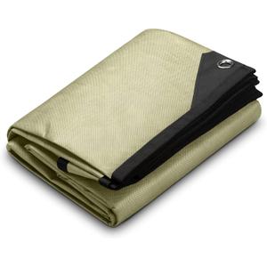 Arcturus XL Survival Tarp - Insulated Reflective Thermal Camping Tarp - 8.5' x 12' (Desert Tan)