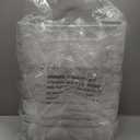 12 PACK Multi-Use Clear Plastic Storage Bins for Organizing w/Labels - Home, Kitchen, Pantry, Bathroom, Office, Cabinet Shelf Organizer Bins - SOHO Collection, RV, Fridge Organization Containers - L