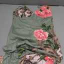 ZGMYC Women's Sleeveless Floral Printed Maxi Dress Sexy V Neck Spaghetti Strap Bodycon Long Dress Beach Party Dress Green
