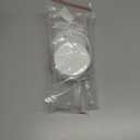 2 x CHEETAH 40 oz Replacement Lid for Stanley Cup,Compatible with Stanley Quencher H2.0 FlowState Tumbler,with Easy Carry Soft Silicone Handle and Straws,Insulated Plastic Spill Leak Proof Lid (Frost)