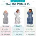 Love to Dream Swaddle Up, Baby Sleep Sack | 1.0 TOG, 13-19 lbs, Oatmeal