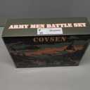 Army Men Military Toys for Boys Age 3-12, 124 Pcs Plastic Army Men Playset - Army Men Action Figures with Toy Soldiers, Boats, Tanks, Helicopters and Battleships - Birthday Gift for Kids