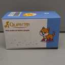 QUMY Dog Shoes for Large Dogs, Medium Dog Boots & Paw Protectors for Winter Snowy Day, Summer Hot Pavement, Water-Resistant in Rainy Weather, Outdoor Walking, Indoor Hardfloors Skid-Resistant Sole (Size 5: 2.4''x2.8''(W*L) (Pack of 4))