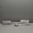 jxgzyy Pull Down Closet Rod Adjustable Width 35''-48'' Wardrobe Closet Lift for Clothes Cabinet Aluminium Alloy Clothing Rail Storage System Space Saving for Bedroom Cloakroom