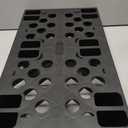 10 Pack Plastic Pallet 19.7"x11.9" Garage Floor Storage, Stackable Nestable