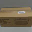 Cable Management Box,Desk Cord Organizer with Groove Cover,Plastic Cord Hider Box,Large Cable Box Organizer,Power Socket Management for TV/Computer/Router/Games Console Cable Storage (White)