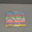 Lincia 1000 Sheet Paper Chain Garland Strips 1x8 Inch with Double Sided Tape, DIY Construction Paper Chains for St. Patrick's Day, Easter, Spring Party Decorations, Crafts Supplies 