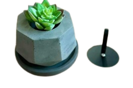 Artificial Multilayer Succulent Plant Bonsai Simulation Succulent Plant Green Plants Flower Home Room Leisure Decor Art with Pot