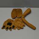 Syhood Puppy Dog Costume Set Ears Headband Bowtie Nose Tail Paw Gloves Accessories for Carnival