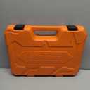 HORUSDY 3/8" Drive Impact Socket Set, 50-Piece Standard SAE (5/16 to 3/4 inch) and Metric (8-22mm) Size, 6 Point, Cr-V, 3/8-Inch Drive Ratchet Handle, Drive Extension Bar, Impact Universal Joint