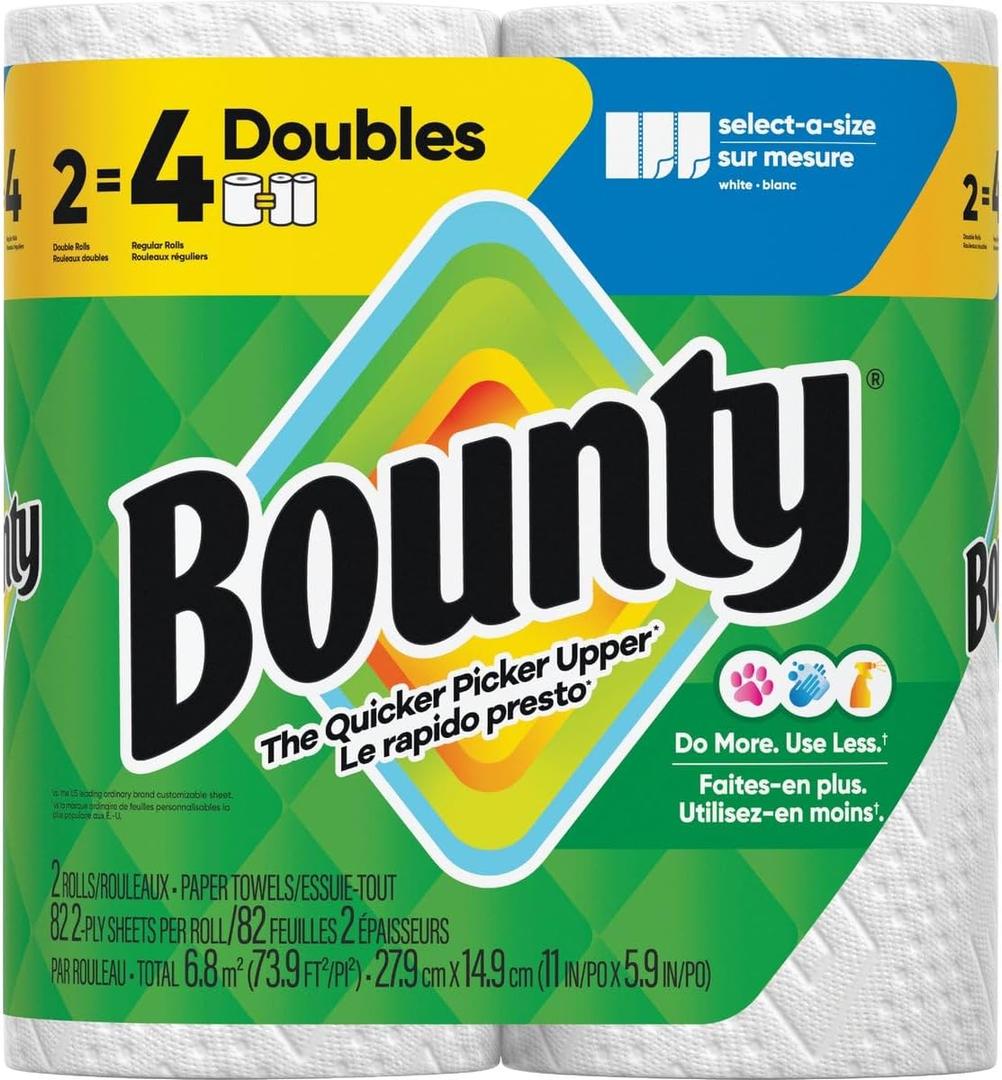 Bounty Select-A-Size Paper Towels 98 sheet 2 ply 2 pk - Case Of: 6;6