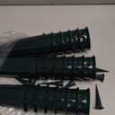 20 Pack Cemetery Vases with Spikes,Plastic Vases for Flowers,Grave Decorations for Cemetery,Grave Flower Holder,Memorial Floral Vase(Green)