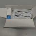 Lenink AC Power Supply Adapter for 3 AA Battery, AA Battery Replacement Adapter for LED Light, Decorations (White)