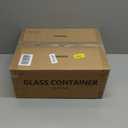 10 Pack 22 oz Glass Meal Prep Containers, Food Storage Containers with Lids, Airtight Leakproof Lunch Containers for Kitchen, Freezer, Microwave, Dishwasher Safe (Mint Green)