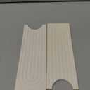 Premium Diatomite Stone Drying Mat for Kitchen Counter - Faucet Mat for Kitchen Sink, Sink Protector & Splash Guard, Quick-Dry Kitchen Sink Mat,Super Absorbent (White, 23.6" x 4")