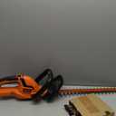 BLACK+DECKER 20V MAX Cordless Hedge Trimmer, Battery and Charger Included, 22 Inch Steel Blade Lightweight Bush Trimmer, Soft Grip, Less Vibration (LHT2220)