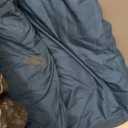 Luxudecor Teal Blue Comforter Set King Size, 7 Pieces Blue and Black Stripe Bed in a Bag, Geometric Comforter and Sheet Set, Soft Microfiber Complete Bedding Sets for All Seasons