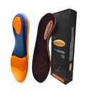 Happy Feet Arch Support Insoles - Plantar Fasciitis Feet Insoles - Shock Absorbing, Anti-Fatigue, Foot Pain, High Arch Support Insoles for Men Women, Multiple Size Trim to Fit (M)