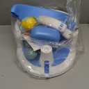 Inaya Baby Bath Seat for Babies 6 Months & Up, Non-Slip, Safe and Comfortable Bathub Chair for Sitting-Up, Ideal Open Design Essential Bath Time Support 