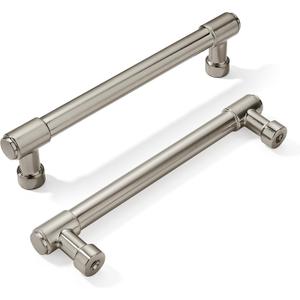 khtumeware 10 Pack Brushed Satin Nickel Cabinet Pulls 6 Inch(152mm) Hole Centers Kitchen Cabinet Handles Cabinet Hardware Kitchen Handles for Cabinets Cupboard Handles Drawer Pulls