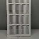 24"w X 12"h Steel Return Air Grilles - Sidewall and Cieling - HVAC Duct Cover - White [Outer Dimensions: 25.75"w X 13.75"h]