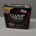 ARM & Hammer Clump & Seal Platinum Cat Litter, Multi-Cat, 14-Day Odor Control, Rock-Hard Clumps, 18 lbs  Powerful Odor Eliminator with Baking Soda