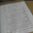 YOUKE OLA 20 Pack Glass Cups with Bamboo Lids and Glass Straw 16oz Beer Can Shaped Drinking Glasses Cups, Glass Tumbler Reusable Cute Cups for Whiskey, Iced Coffee, Tea, Soda, Cocktail, Gift, Clear