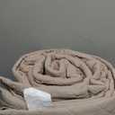 WDCOZY 100% Pre-Washed Cotton Oversized King Size Quilt Set - Beige California Cal King Soft Lightweight Bedspread, Textured Like Linen, Farmhouse Country Rustic Coverlet, Diamond Stitch Bedding