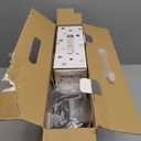 Square Magnet Button Maker Press Machine with 100 Sets Square Badge Making Supplies 2'' x 2'', Custom Fridge Badges  Ideal for Parties, Events, Business, School (Purple)