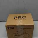 PRO BIKE TOOL Bike Rack Garage Wall Mount - Durable Alloy Bicycle Storage System with Adjustable Hook Hanger for Indoor Use - Ideal for Road, MTB, and Hybrid Bikes - Holds Up to 48.5 lbs, Black (Pack of 1)