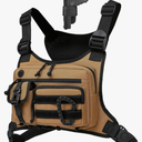 Outdoor Chest Bag For Men and Women, Tactical Vest For Running, Cycling, EDC Chest Pack Rig For Sports and Workouts