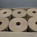 Tork Natural Paper Hand Towel Roll H21 100% Recycled Fiber, Universal Fit 6 Rolls x 800 Ft (RK8002), 6 Count