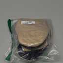 1 Pair Short Oven Mitts - Silicone Kitchen Oven Gloves High Heat Resistant 500℉, Mini Oven Mits with Non-Slip Grip Surfaces and Hanging Loop for BBQ, Baking, Cooking and Grilling (Coffee)