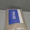 MIULEE Taupe Linen Curtains 84 Inch Length for Bedroom Living Room, Soft Thick Linen Textured Window Drapes Semi Sheer Light Filtering Back Tab Rod Pocket Burlap Look Farmhouse Country Decor, 2 Panels