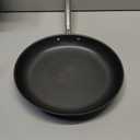 Misen Carbon Nonstick Skillet - Nitrided Carbon Steel - Professional Alternative to Teflon - 1100F High Heat Ready - Easy Release - Induction, Oven, & Grill Safe - 12 Inch