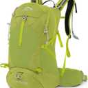IX INOXTO Hiking Backpack, 26L/ 40L Waterproof Hiking Daypack with 3L Water Bladder and Rain Cover, Lightweight Travel Camping (Fruit Green, 26L)