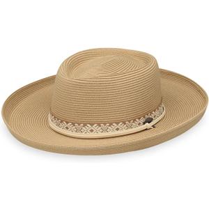 Wallaroo Hat Company Womens Stevie Sun Hat  UPF 50+ UV Protection, Wide Brim, Medium Size, Packable & Adjustable Sun Hat (Camel)