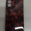 Cute Phone Case for iPhone 17 Case Tortoise Shell Pattern Leopard Full Camera Protective Slim Shockproof Cool Trendy Aesthetic-Brown AmberAmazon's Choice