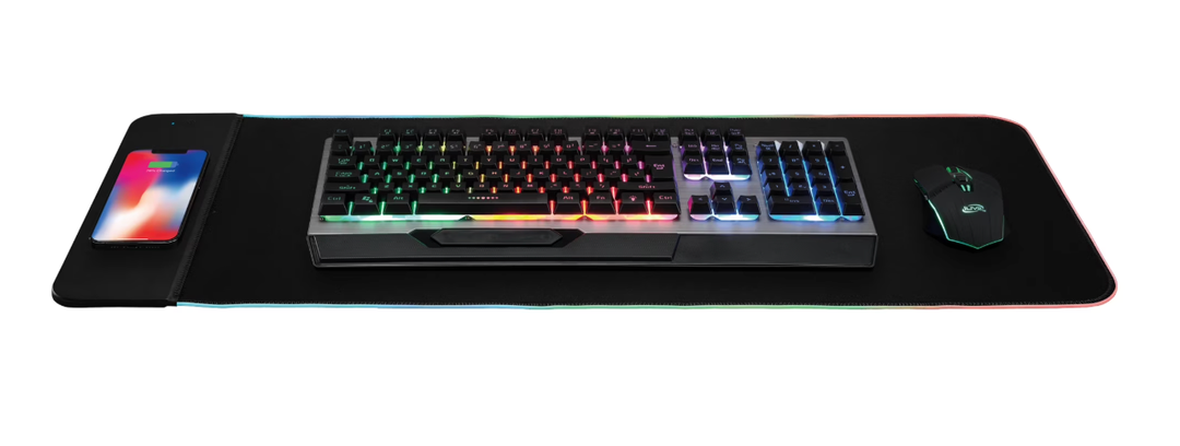 iLive Gaming Mouse Pad with Wireless Charger