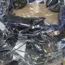 Drive Medical 10257BL-1 4 Wheel Rollator Walker With Seat, Steel Rolling Walker, Height Adjustable, 7.5" Wheels, Removable Back Support, 300 Pound Weight Capacity, Blue