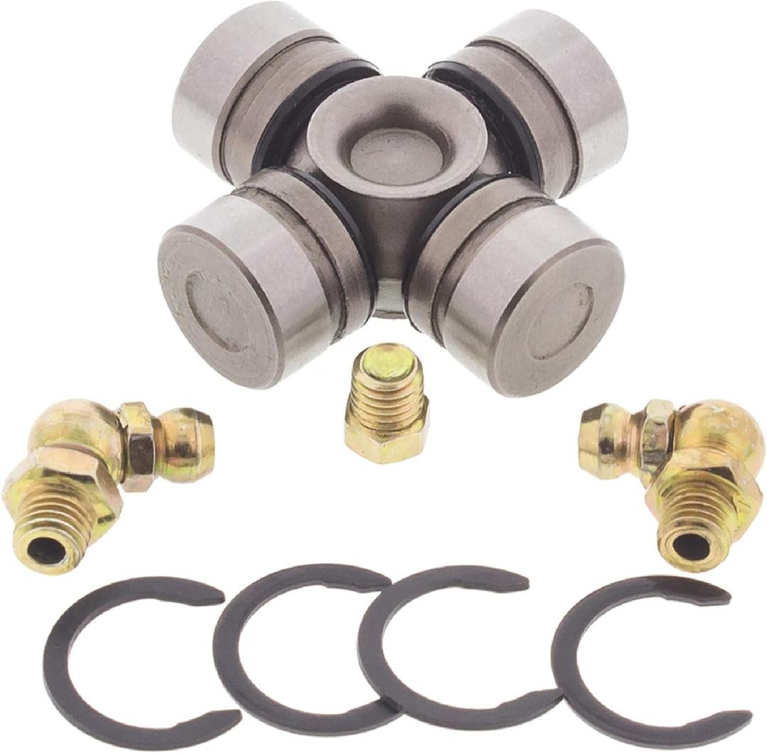 All Balls Racing 19-1010 U-Joint, Front Drive Shaft-Diff Side Compatible with/Replacement for Kawasaki KLF300C Bayou 4x4 1989-2005, Mule 2510 4x4 1993-1999