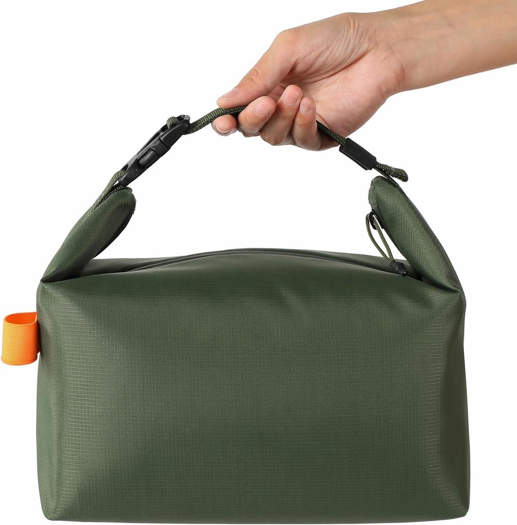 Lunch Bag for Women & Men Fresh Keep Lunch Box, Small Leakproof Cooler Bag Food Lunch Containers High Capacity Reusable Lunch Tote Bags for Work, Office, Picnic, Travel (Green)