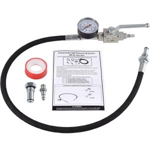 High Pressure Oil System IPR Air Test Tool Special Kit Compatible with Ford 6.0L & 7.3L Powerstroke Diesel Engines, Heavy-Duty Air Test Fitting for HPOP Leak Diagnosis