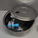 Tomxcute Cat Water Fountain, 3.2L/108oz Automatic Stainless Steel Pet Fountain Dog Water Dispenser, Ultra-Quiet Pump and 3 Replacement Filters & for Cats, Dogs, Multiple Pets