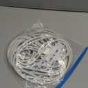 uxcell Foam Rubber Weather Seal Strip, 6.35mm(1/4") Diameter 10 Meters (32.81Ft) Long Round EPDM Rubber for DIY Gasket, Warehouse, Pads, Foam Tubing, Crafts, White