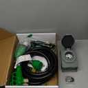 50 Amp Generator Cord 15FT and Power Inlet Box, Pre-Drilled 50 Amp Generator Inlet Box with Cord, NEMA 14-50P to SS2-50R Generator Cord Waterproof Combo Kit, ETL Listed