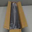 Black Shower Curtain Rod 31 to 80 Inch,1 Inch Diameter Adjustable Spring Tension Stainless Steel Telescoping Rod,Easy Install,No Rust