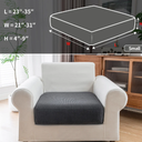 Qianmew Waterproof Secret Couch Cover, Dark Gray S 