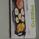 Presto 07061 22-inch Electric Griddle With Removable Handles, Black, 22-inch