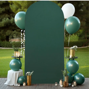 Arch Backdrop Cover Hunter Green (2Pack) 41x80